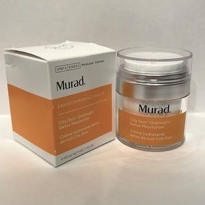 Murad City Skin Overnight Detox Moisturizer 1.7oz new in box